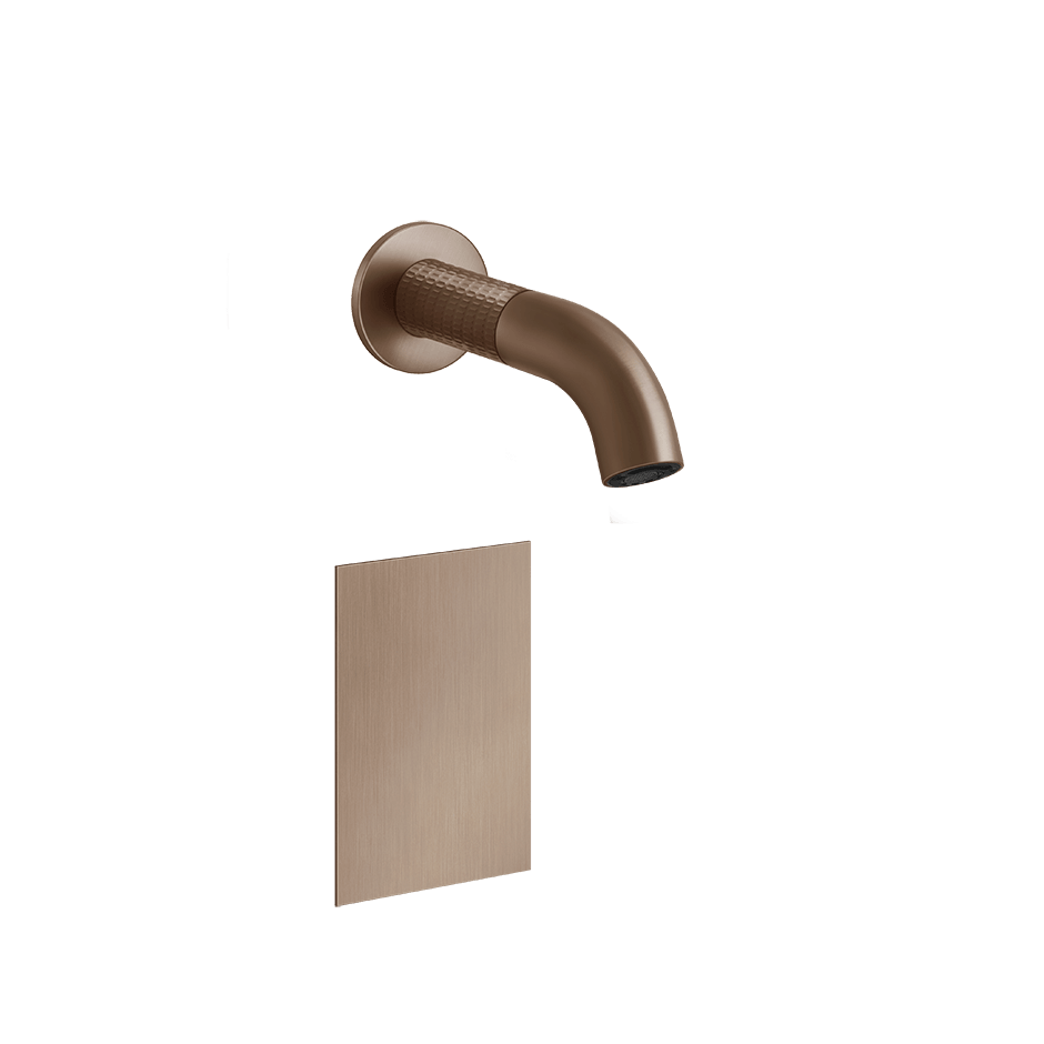 Gessi Electronic Mixer 54214 in Copper Brushed Pvd