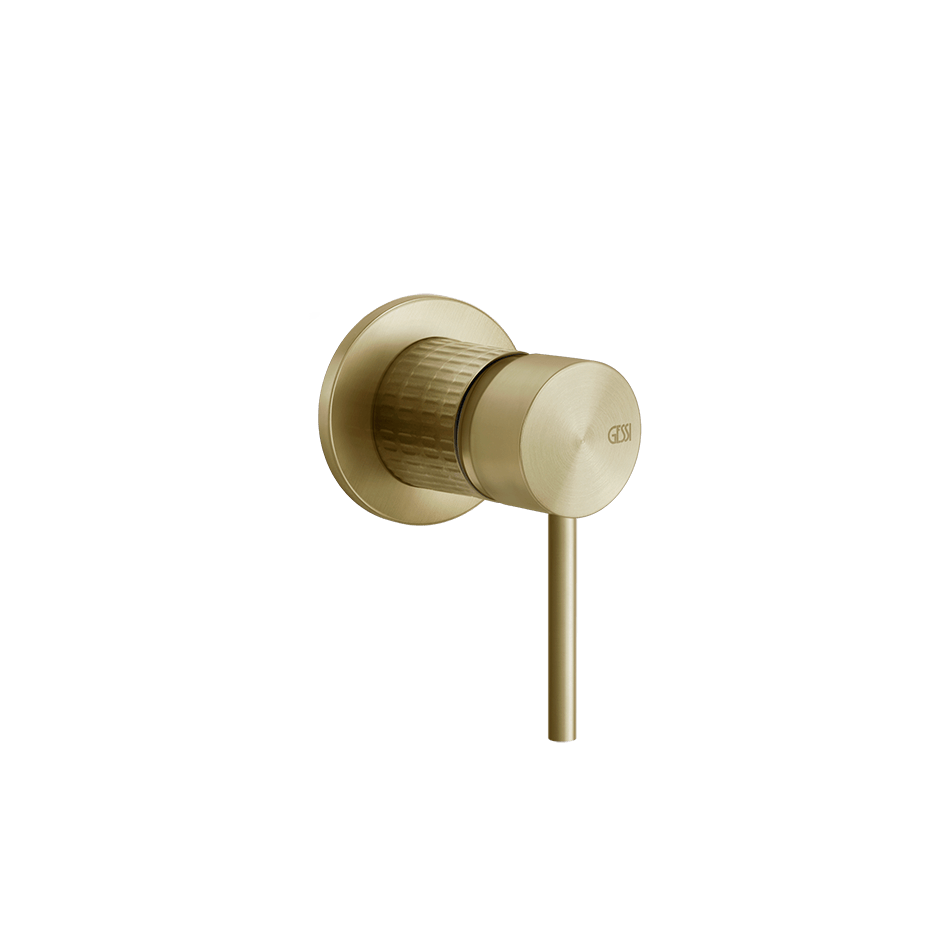Gessi Separate Control 54219 in Brass Brushed Pvd
