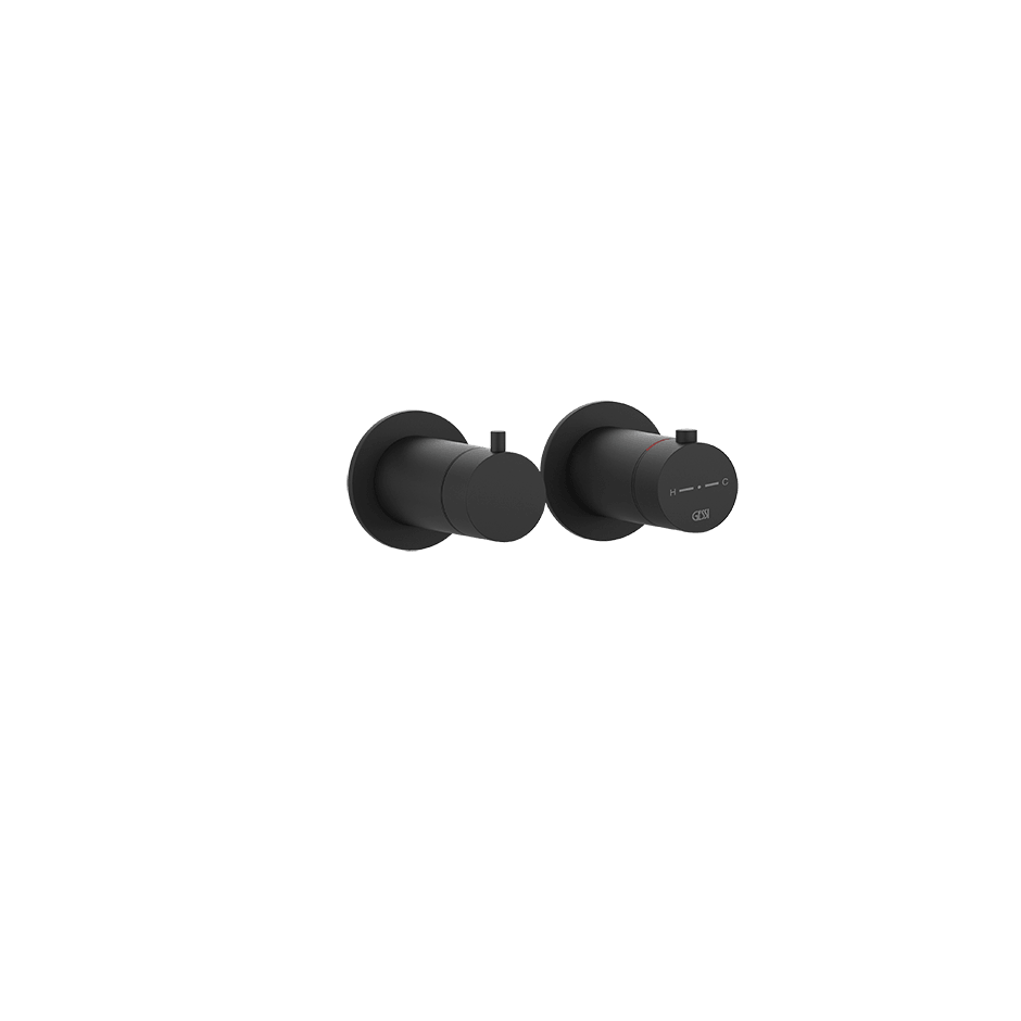 Gessi Shower Mixer 54236 in Matte Black