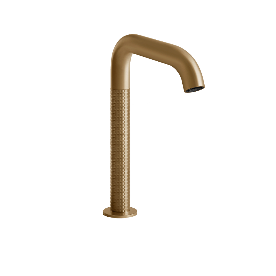 Gessi Electronic Mixer 54280 in Warm Bronze Br. Pvd