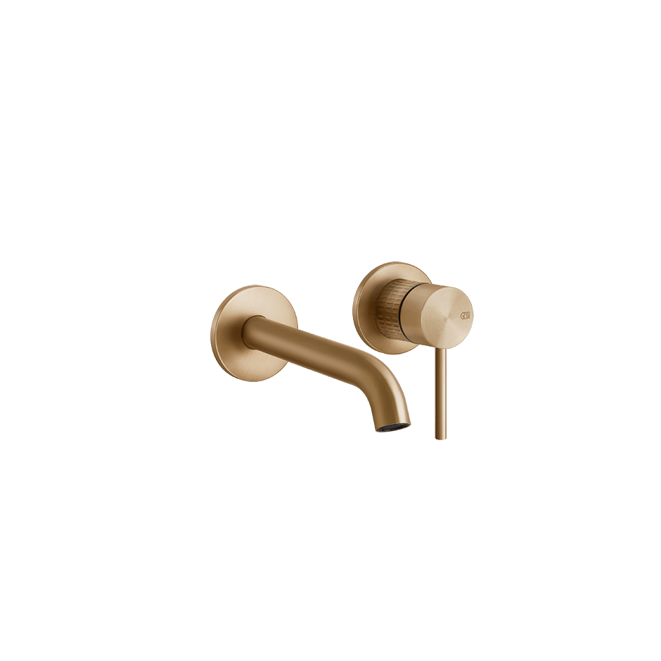 Gessi Washbasin Mixer 54286 in Warm Bronze Br. Pvd
