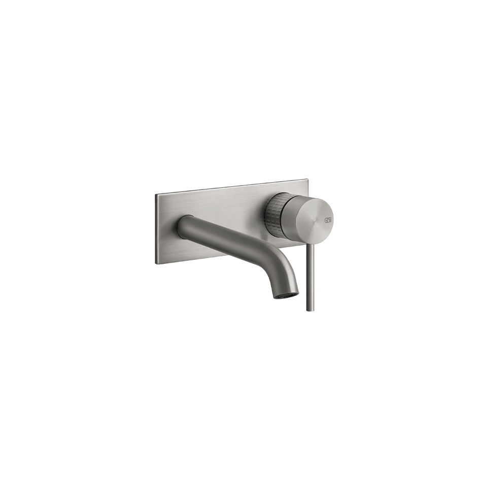 Gessi Washbasin Mixer 54288 in Steel Brushed