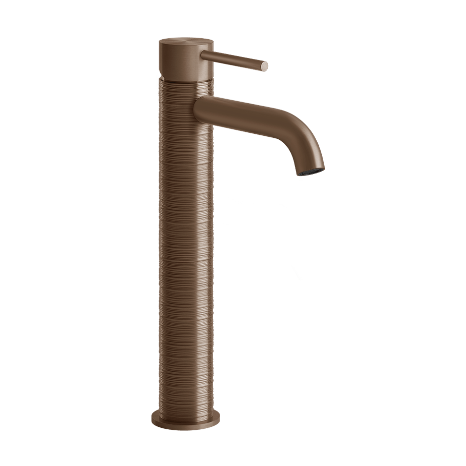 Gessi Washbasin Mixer 54309 in Copper Brushed Pvd