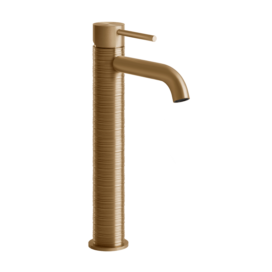 Gessi Washbasin Mixer 54309 in Warm Bronze Br. Pvd