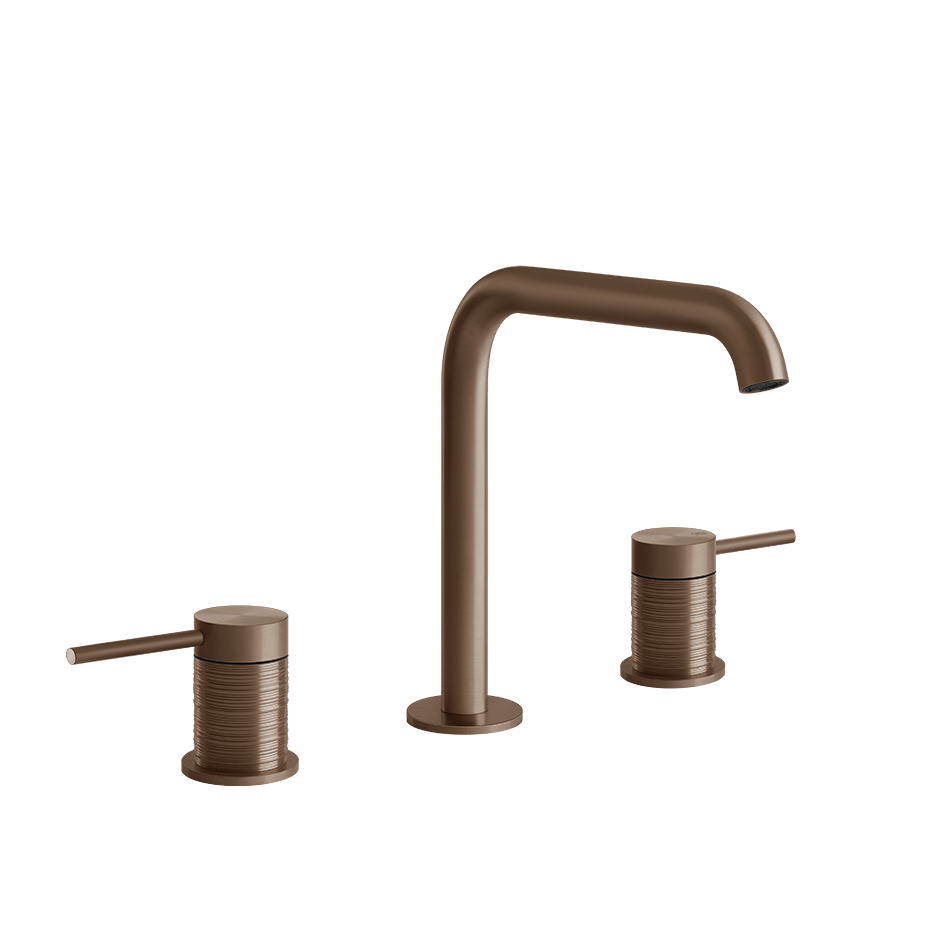 Gessi Washbasin Group 54312 in Copper Brushed Pvd
