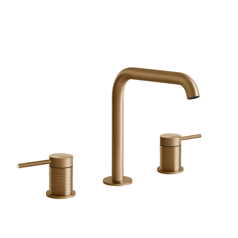 Gessi Washbasin Group 54312 in Warm Bronze Br. Pvd