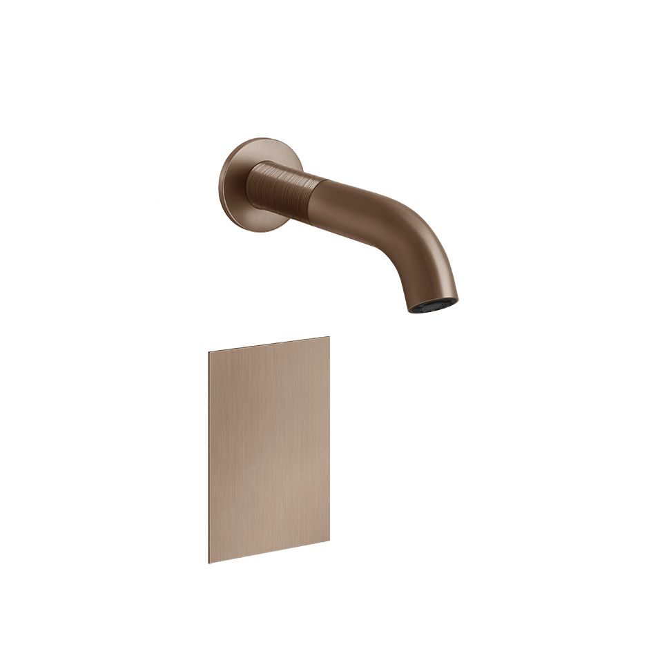Gessi Electronic Mixer 54315 in Copper Brushed Pvd