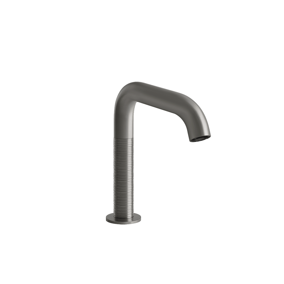 Gessi Electronic Mixer 54381 in Steel Brushed