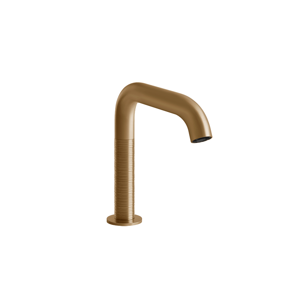 Gessi Electronic Mixer 54381 in Warm Bronze Br. Pvd