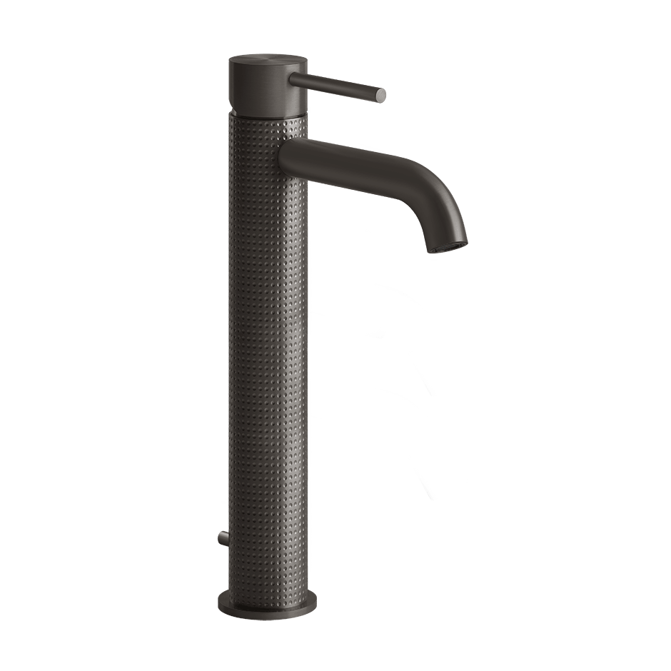 Gessi Washbasin Mixer 54404 in Black Metal Br. Pvd