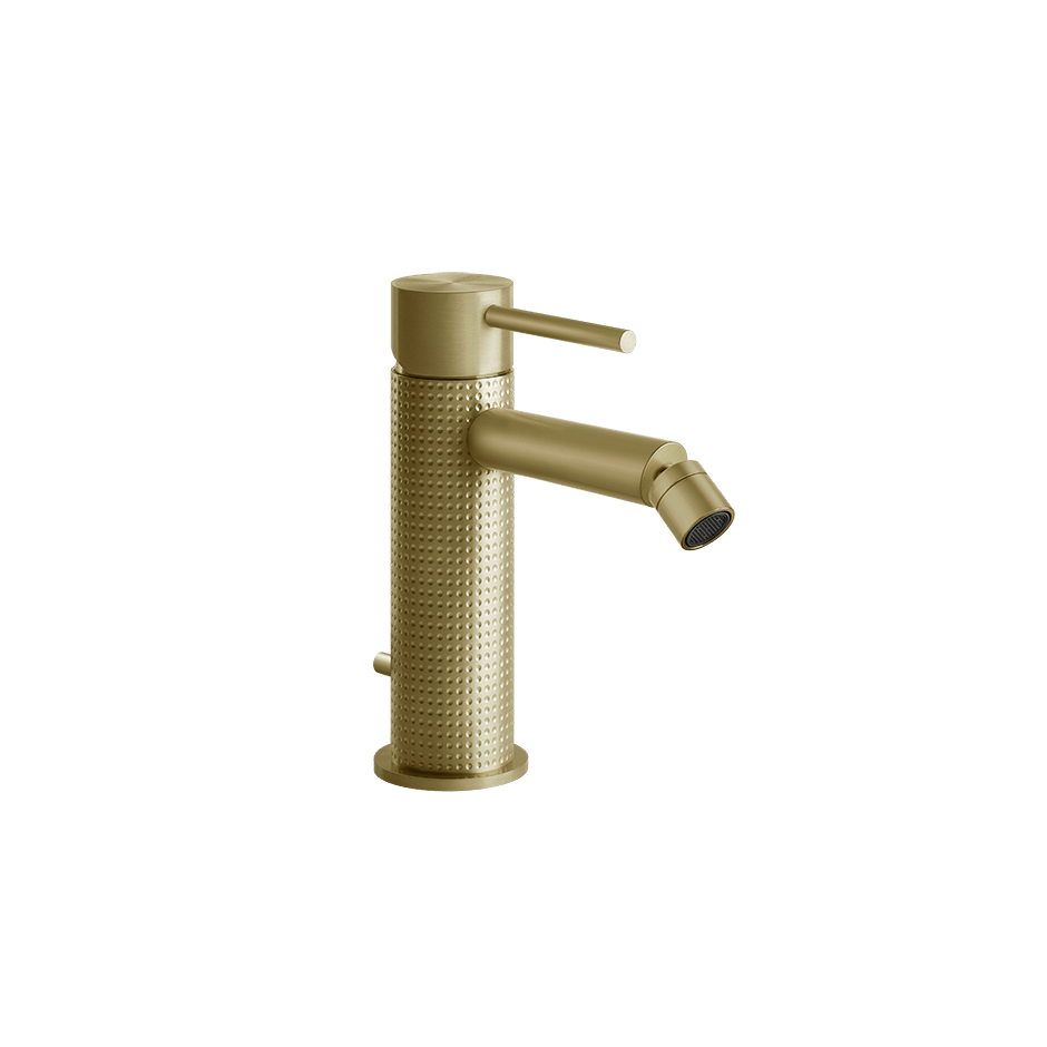 Gessi Bidet Mixer 54407 in Brass Brushed Pvd