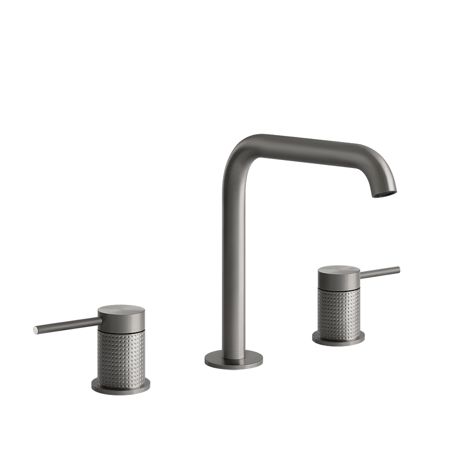 Gessi Washbasin Group 54412 in Steel Brushed