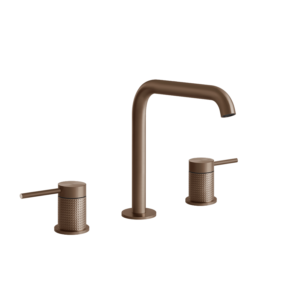 Gessi Washbasin Group 54412 in Copper Brushed Pvd