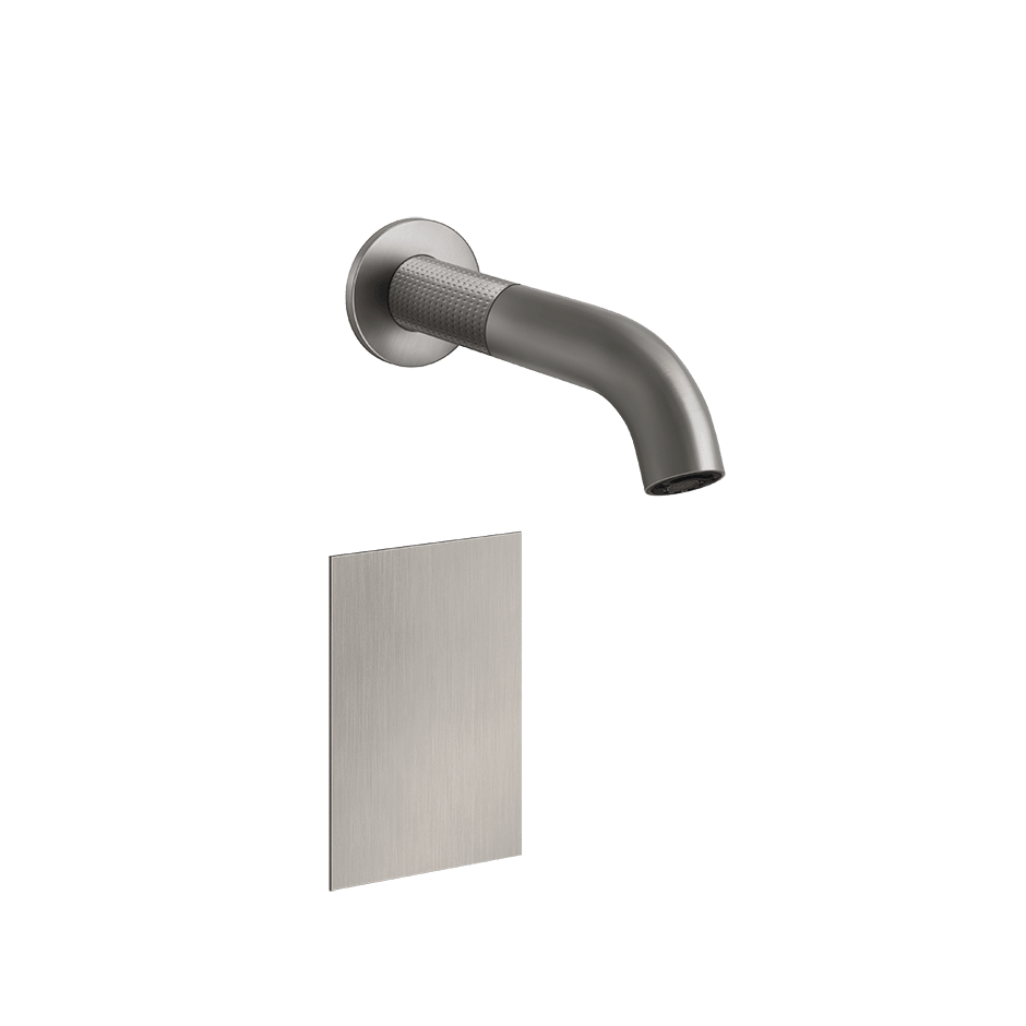 Gessi Electronic Mixer 54415 in Steel Brushed