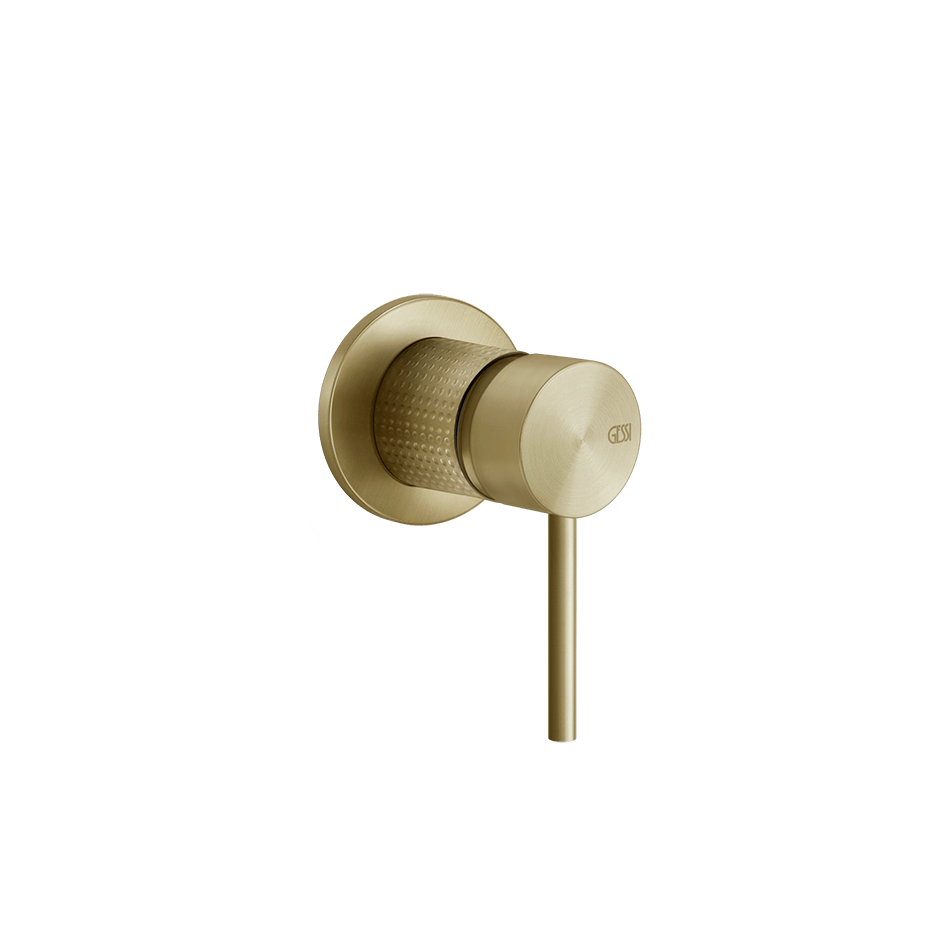 Gessi Separate Control 54419 in Brass Brushed Pvd