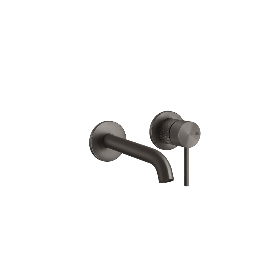 Gessi Washbasin Mixer 54486 in Black Metal Br. Pvd