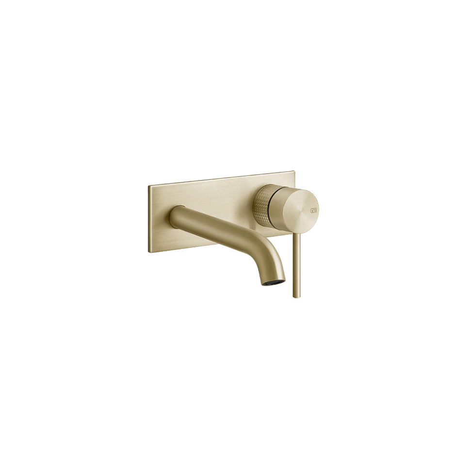 Gessi Washbasin Mixer 54488 in Brass Brushed Pvd