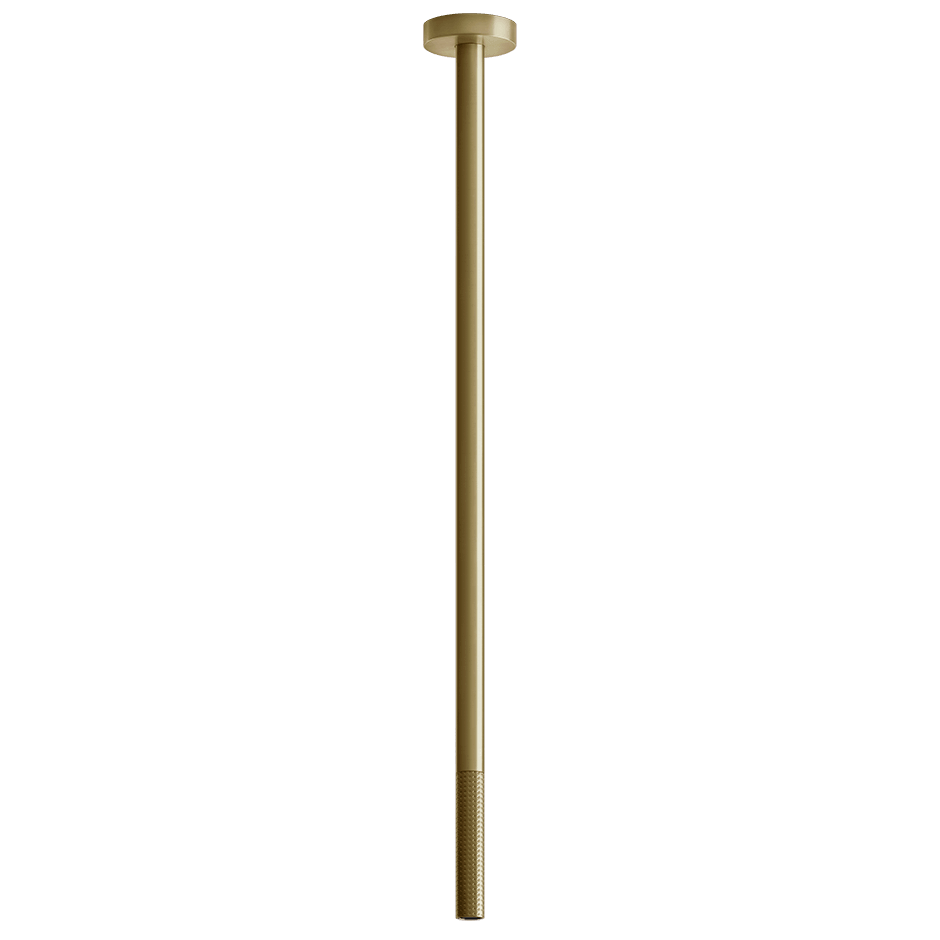 Gessi Basin Spout 54499 in Brass Brushed Pvd