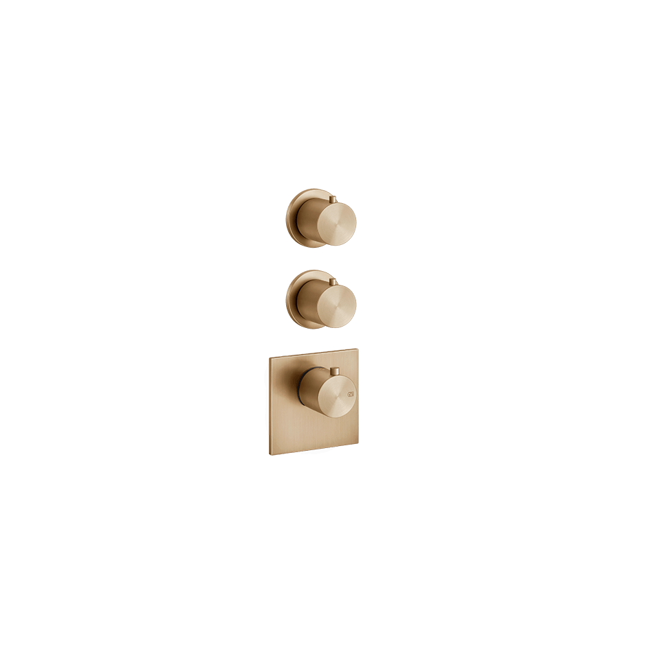 Gessi Shower Mixer 54504 in Warm Bronze Br. Pvd