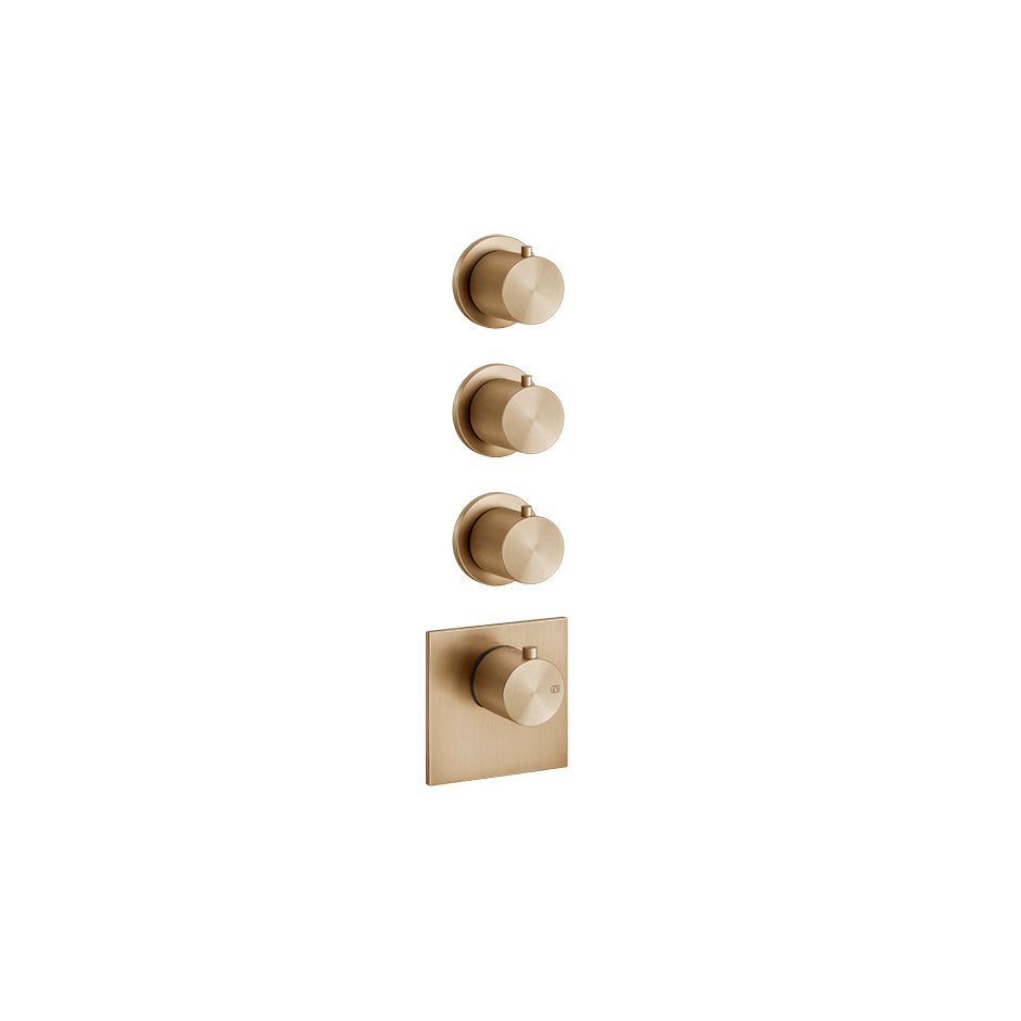 Gessi Shower Mixer 54506 in Warm Bronze Br. Pvd