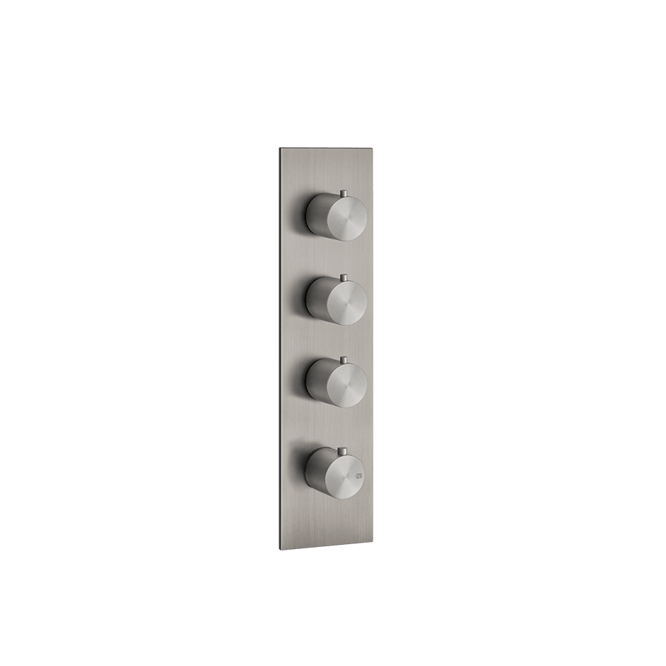 Gessi Shower Mixer 54516 in Steel Brushed