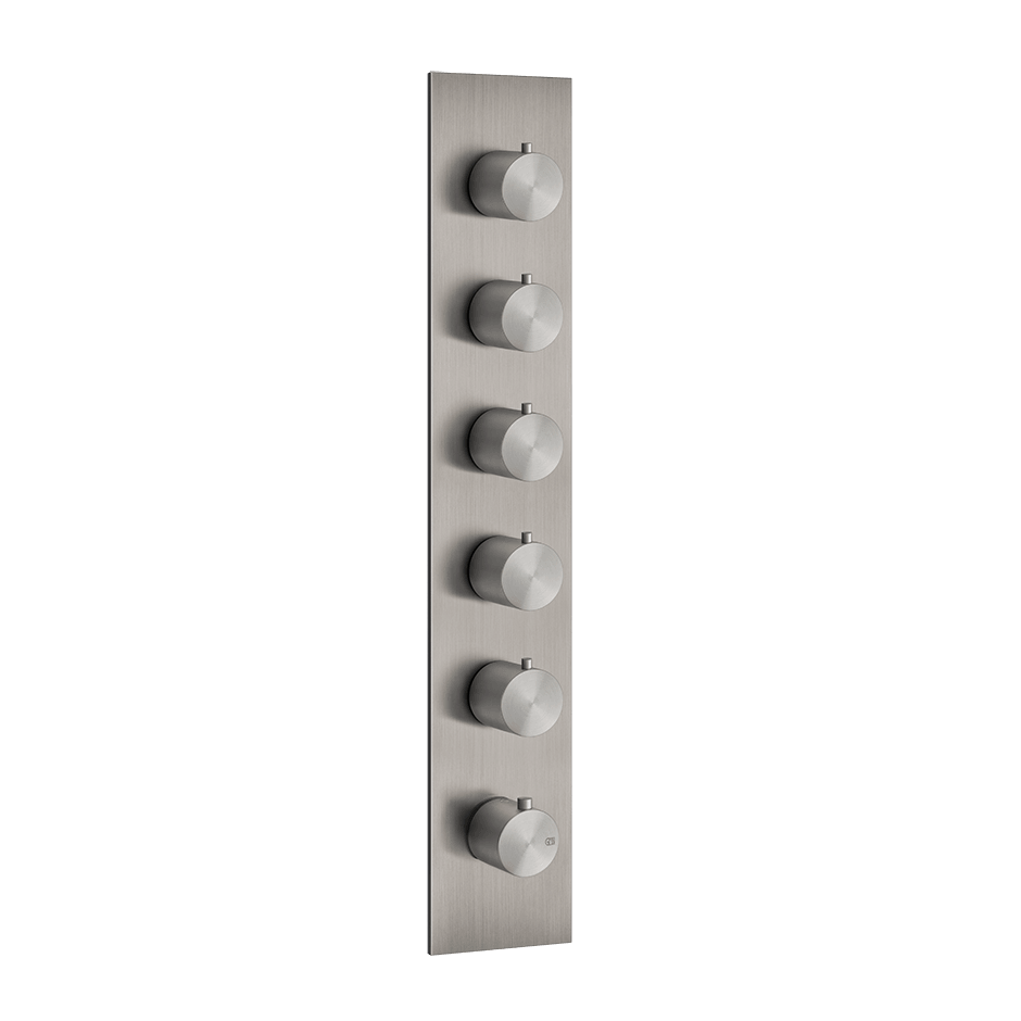 Gessi Shower Mixer 54520 in Steel Brushed