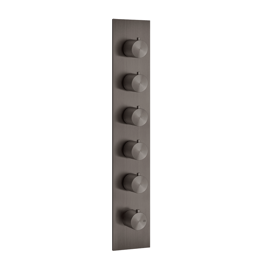 Gessi Shower Mixer 54520 in Black Metal Br. Pvd