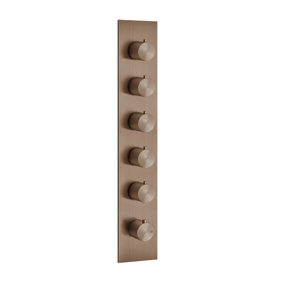Gessi Shower Mixer 54520 in Copper Brushed Pvd