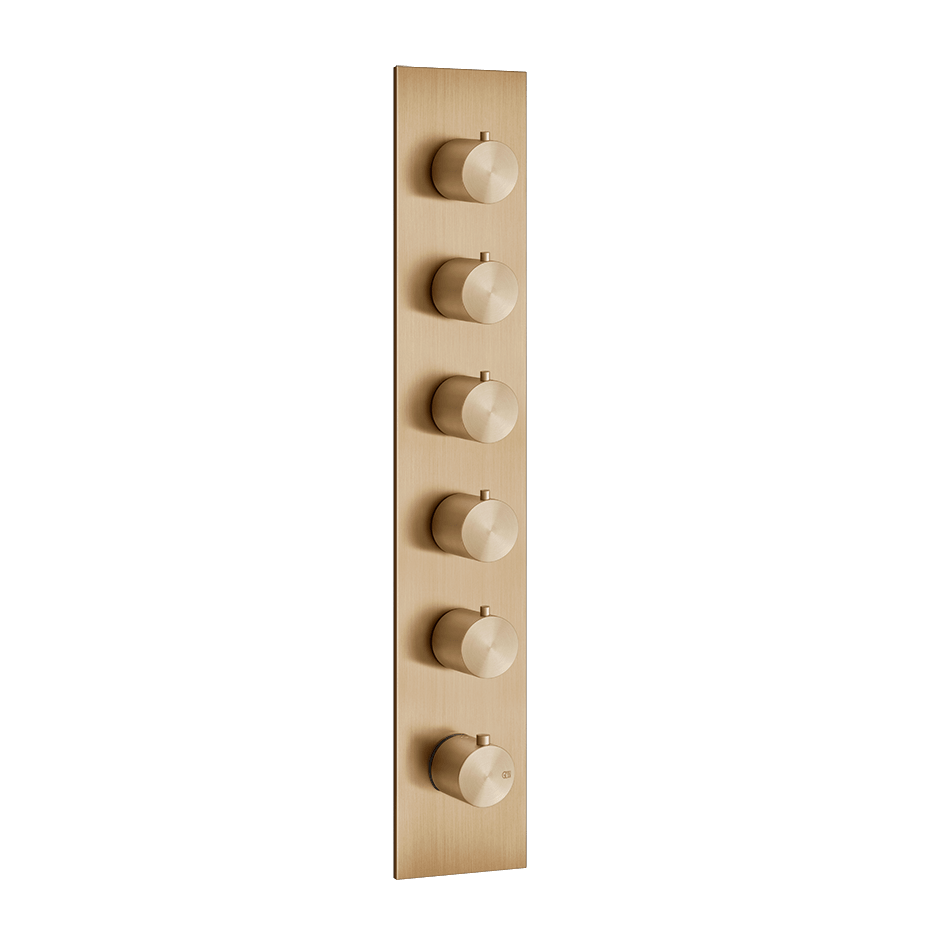 Gessi Shower Mixer 54520 in Warm Bronze Br. Pvd