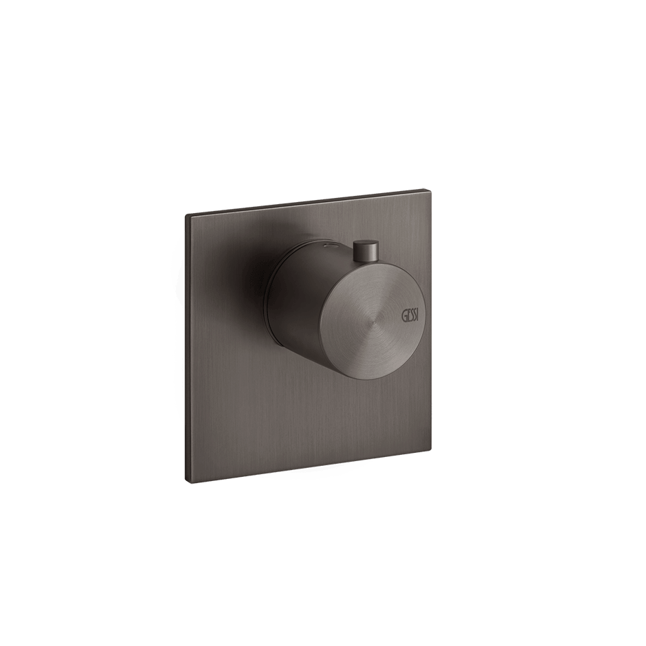 Gessi Shower Mixer 54554 in Black Metal Br. Pvd