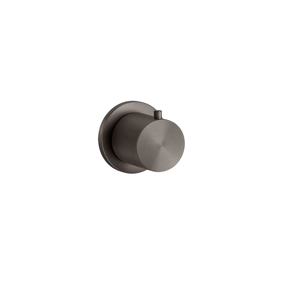 Gessi Stop Valve 54564 in Black Metal Br. Pvd
