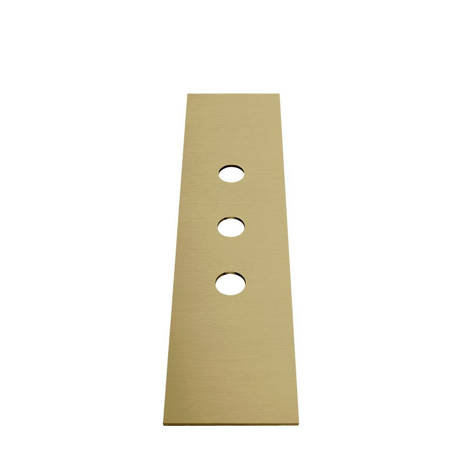 Gessi Handshower Drain Kit 54593 in Brass Brushed Pvd
