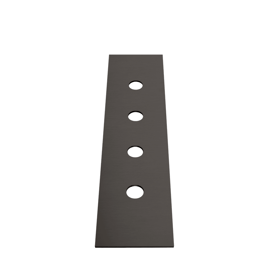 Gessi Handshower Drain Kit 54595 in Black Metal Br. Pvd