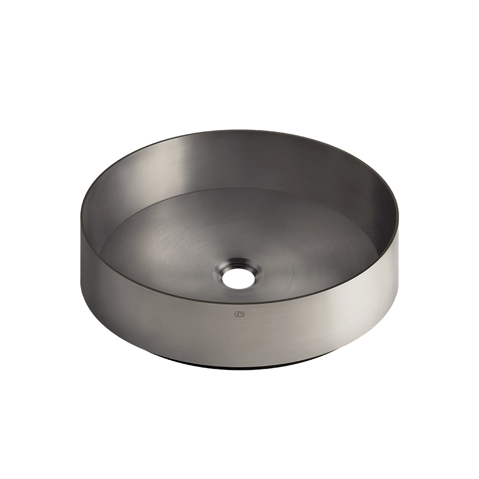 Gessi Washbasin 54601 in Steel Brushed