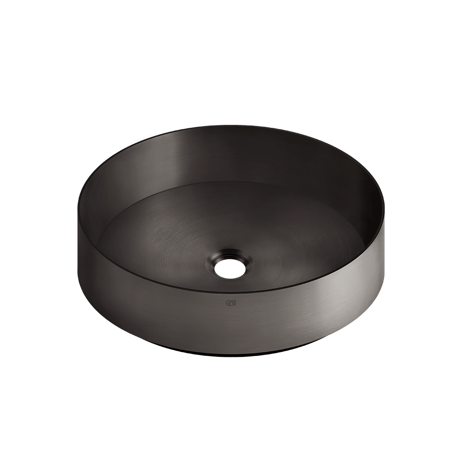 Gessi Washbasin 54601 in Black Metal Br. Pvd