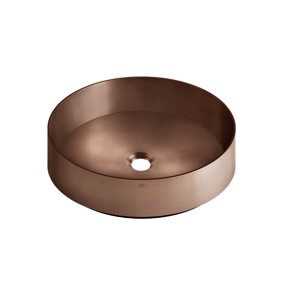 Gessi Washbasin 54601 in Copper Brushed Pvd