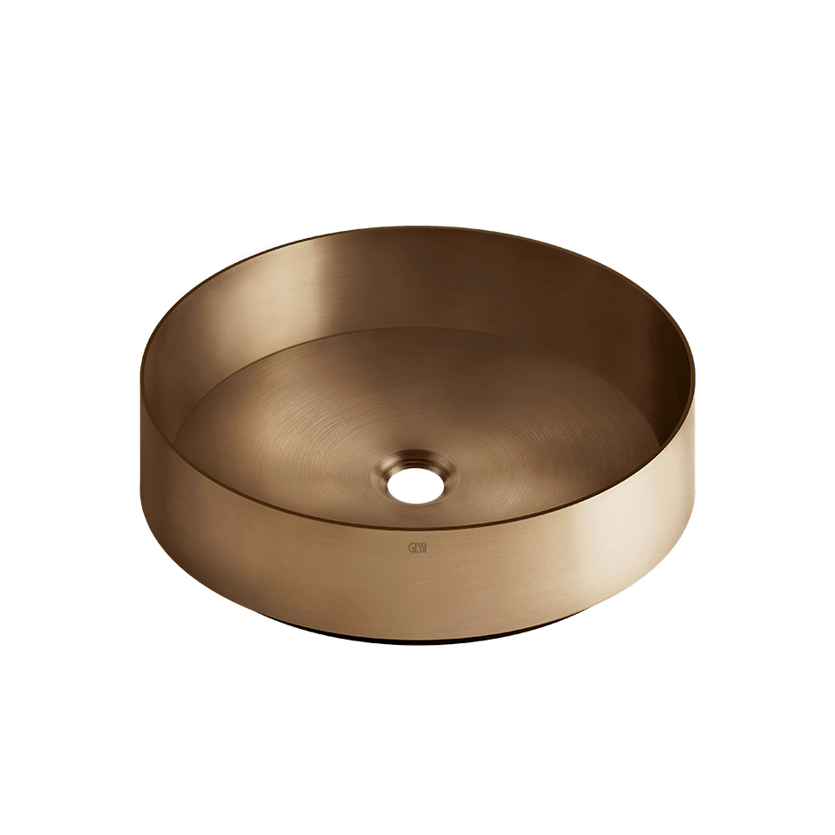 Gessi Washbasin 54601 in Warm Bronze Br. Pvd