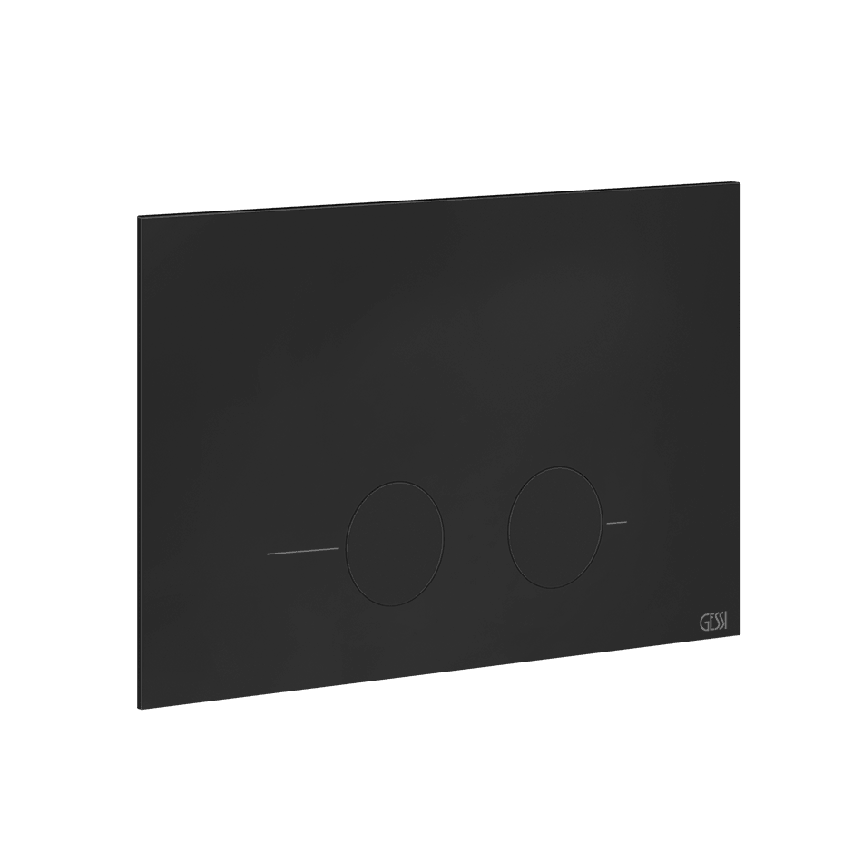 Gessi Flush Plate 54611 in Matte Black