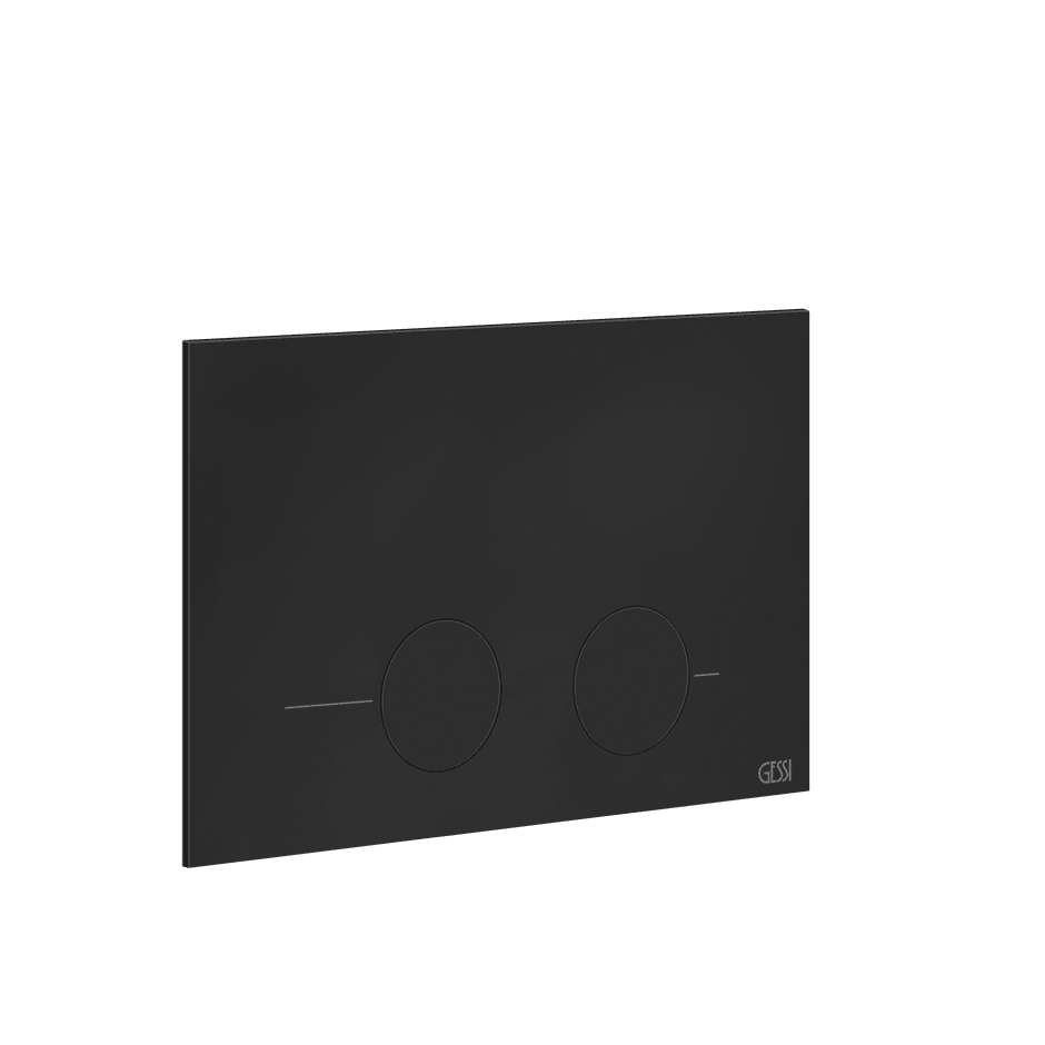 Gessi Flush Plate 54615 in Matte Black