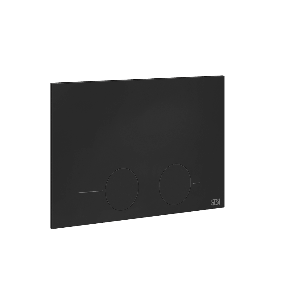 Gessi Flush Plate 54617 in Matte Black