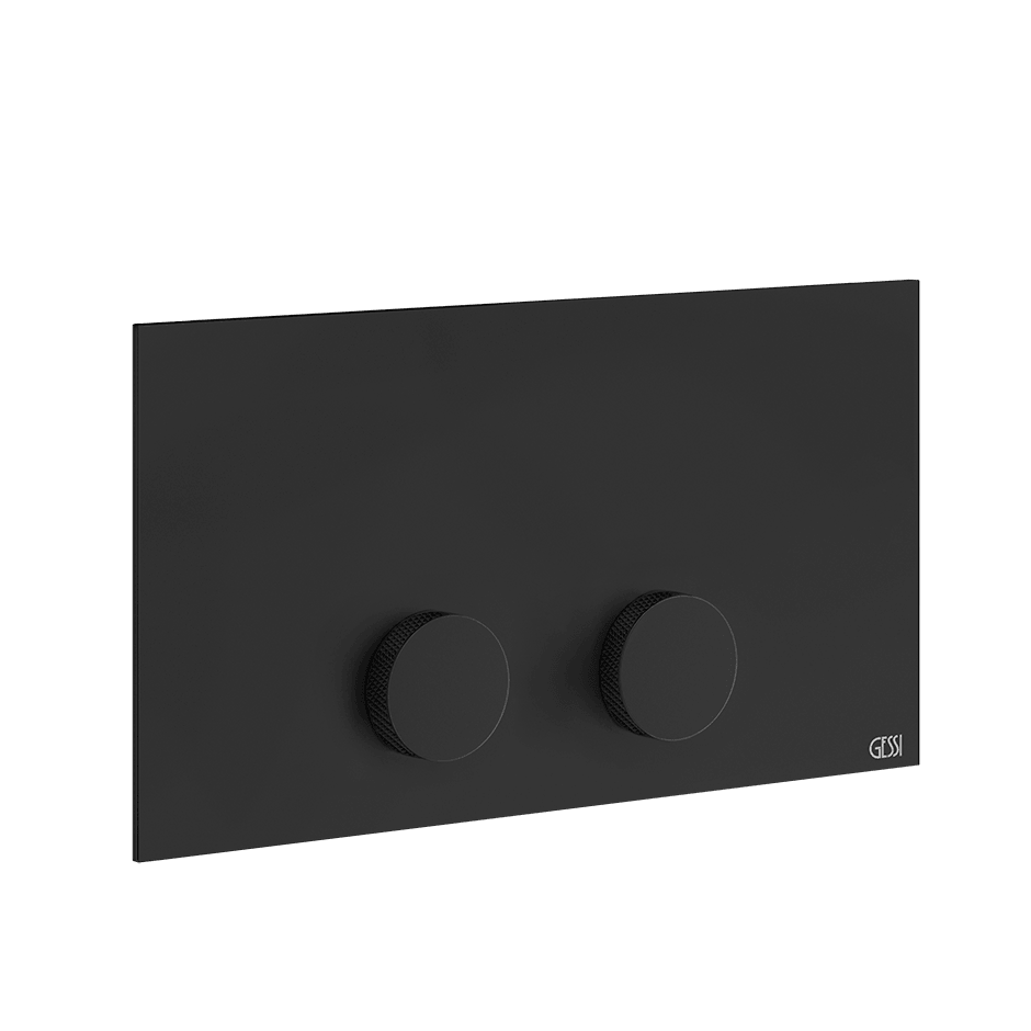 Gessi Flush Plate 54625 in Matte Black
