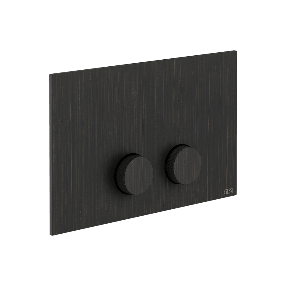 Gessi Flush Plate 54635 in Aged Bronze