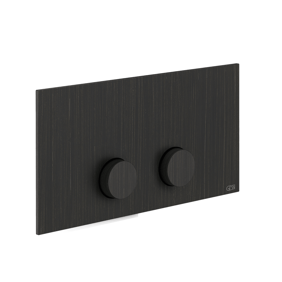 Gessi Flush Plate 54637 in Aged Bronze