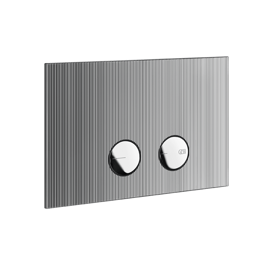 Gessi Flush Plate 54671 in Chrome
