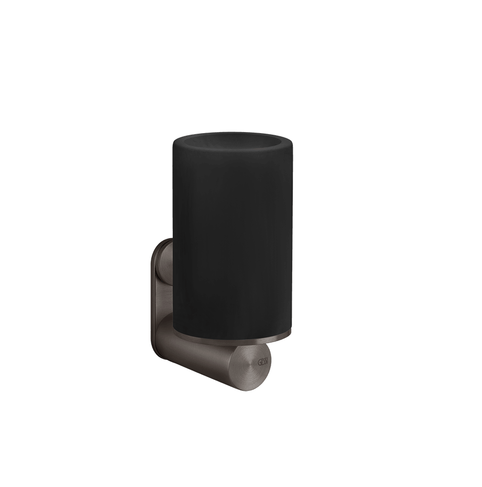 Gessi Tumbler Holder 54708 in Black Metal Br. Pvd