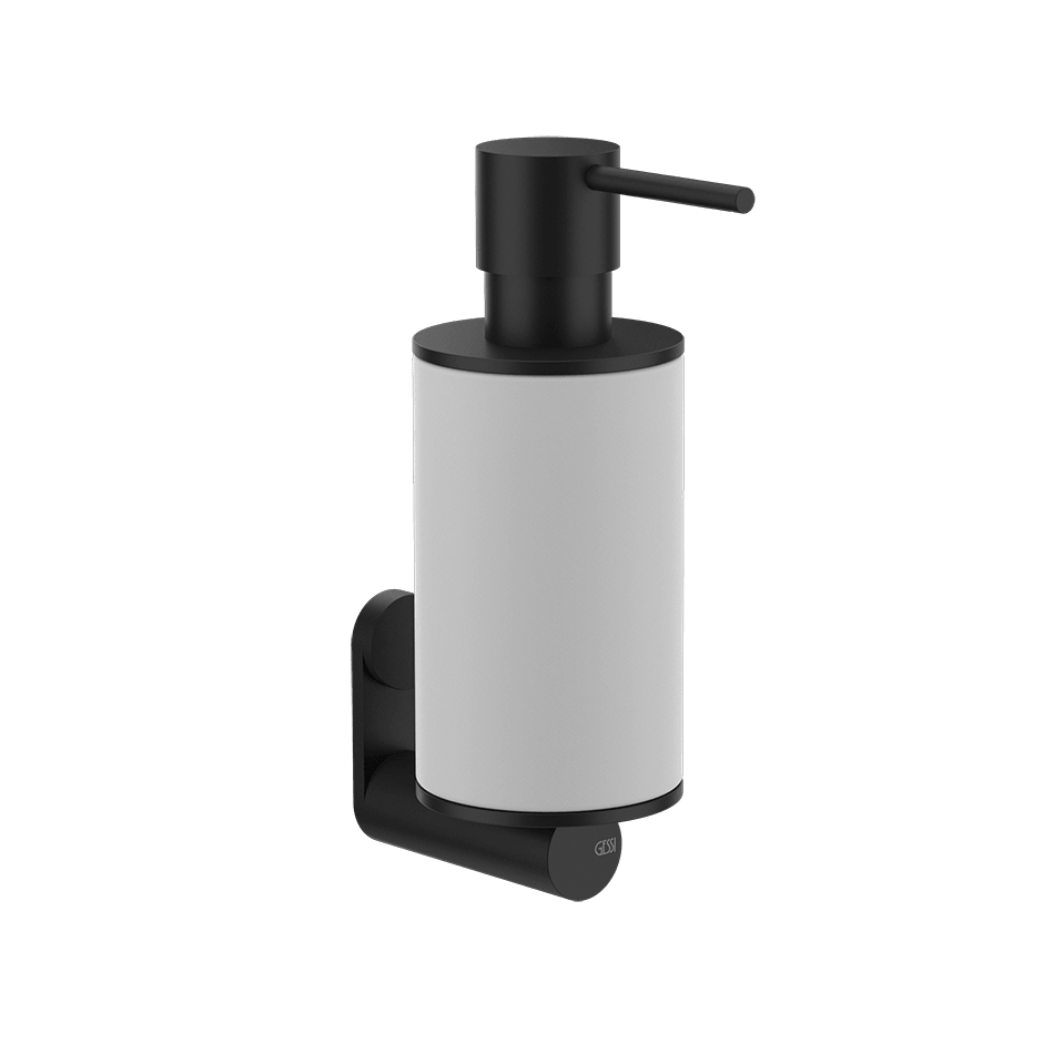 Gessi Soap Dispenser Holder 54713 in Matte Black