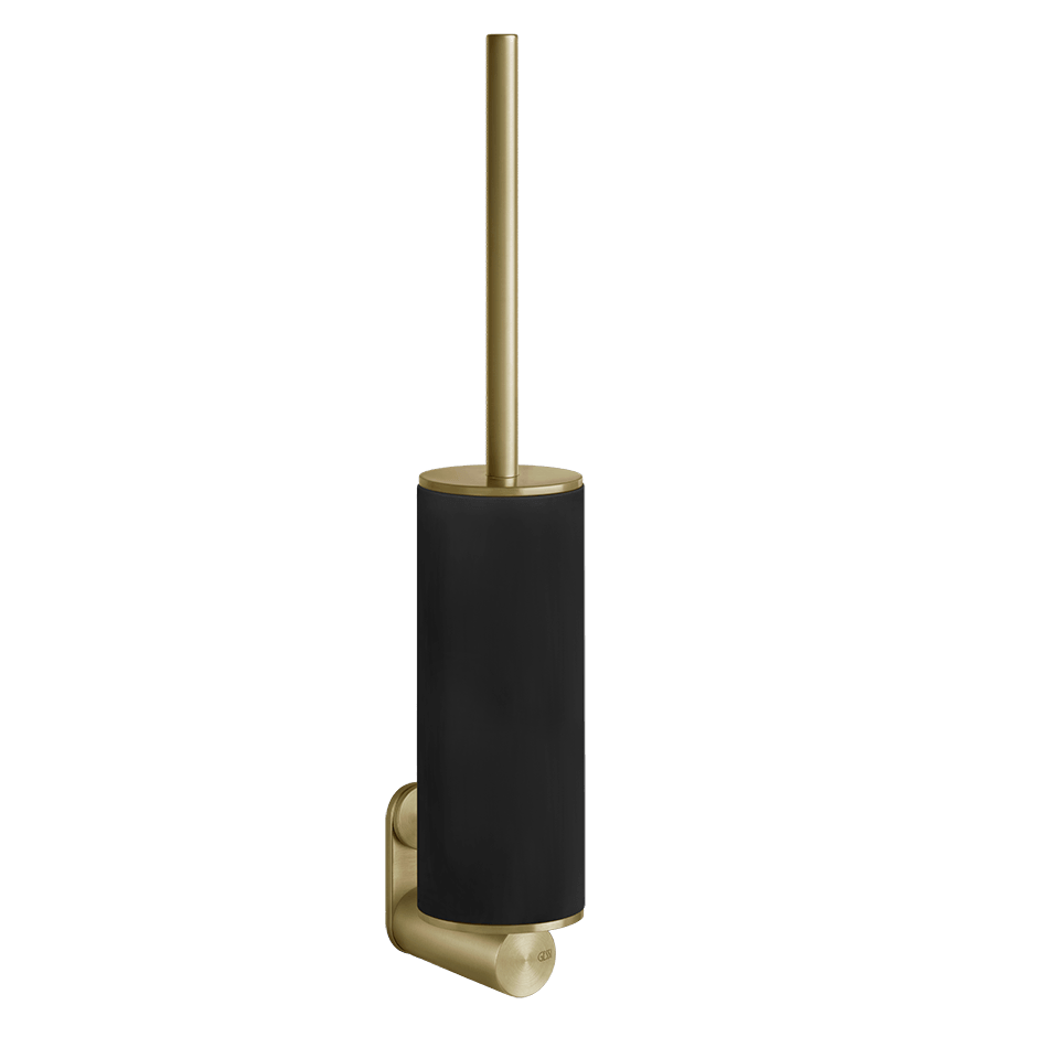 Gessi Brush Holder 54720 in Brass Brushed Pvd