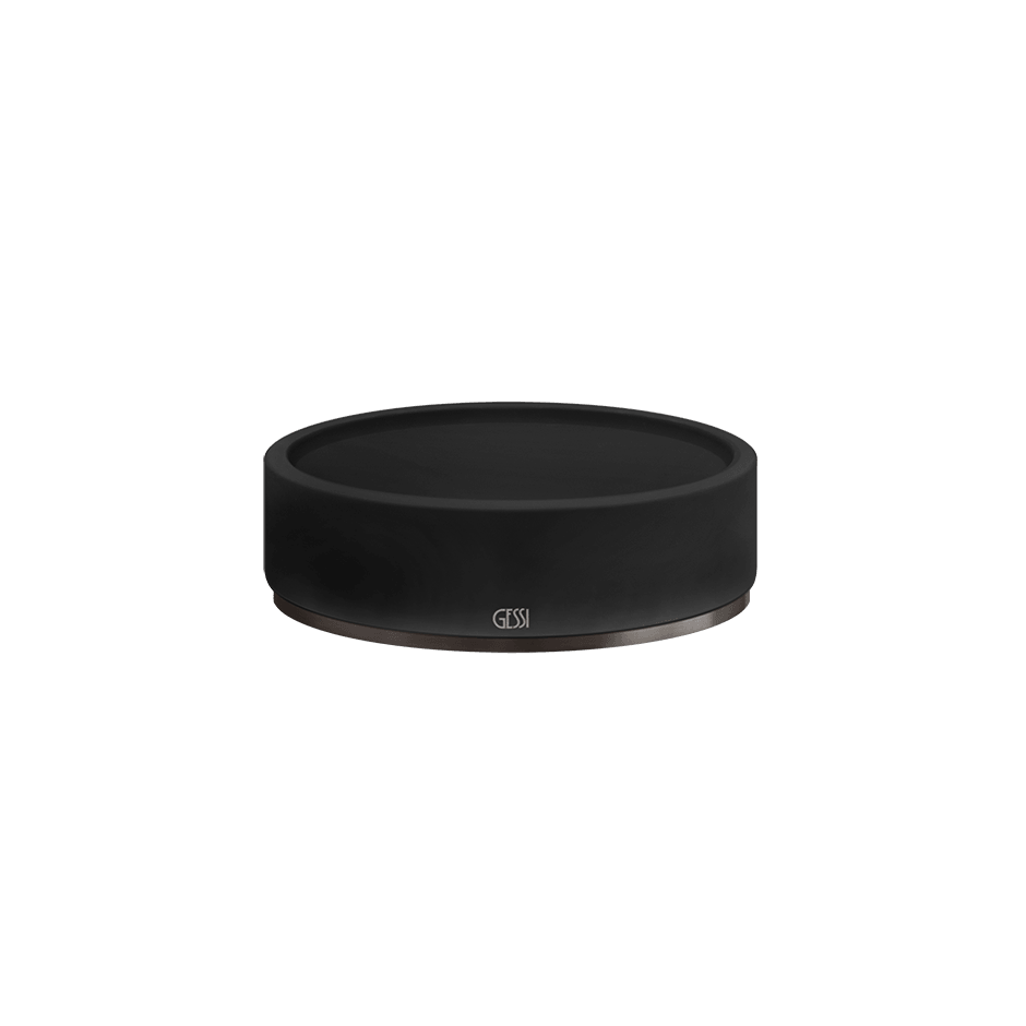 Gessi Soap Holder 54726 in Black Metal Br. Pvd