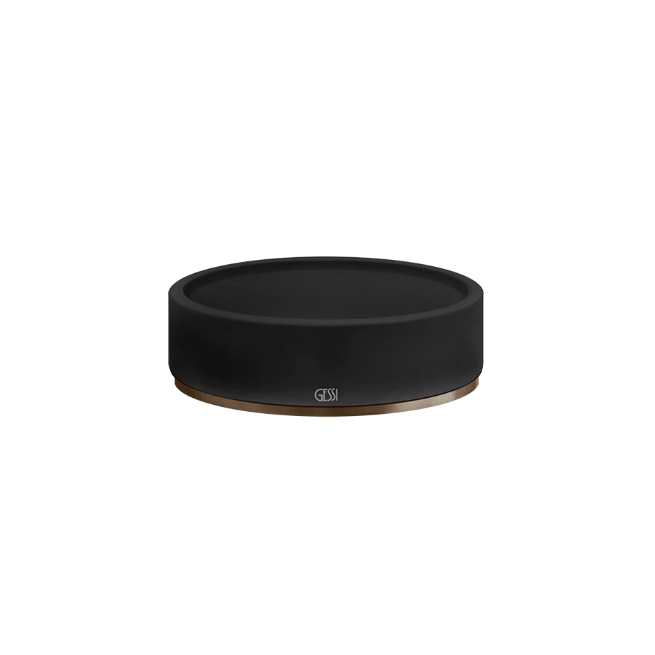 Gessi Soap Holder 54726 in Coffee Bronze Brushed Pvd