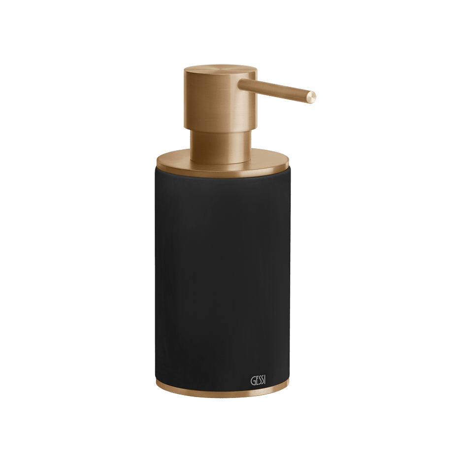 Gessi Soap Dispenser Holder 54738 in Warm Bronze Br. Pvd